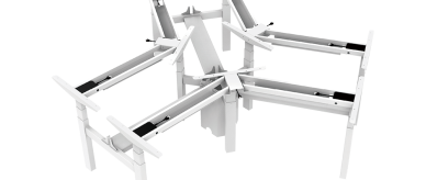 Sự bùng nổ của bàn làm việc có thể điều chỉnh độ cao bằng điện và vai trò chiến lược của Dewert Okin trong công thái học tại nơi làm việc